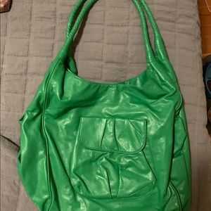 Green purse